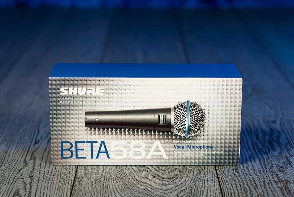SHURE BETA 58A - універсальний мікрофон (Оригинал-Mexico, Новий)