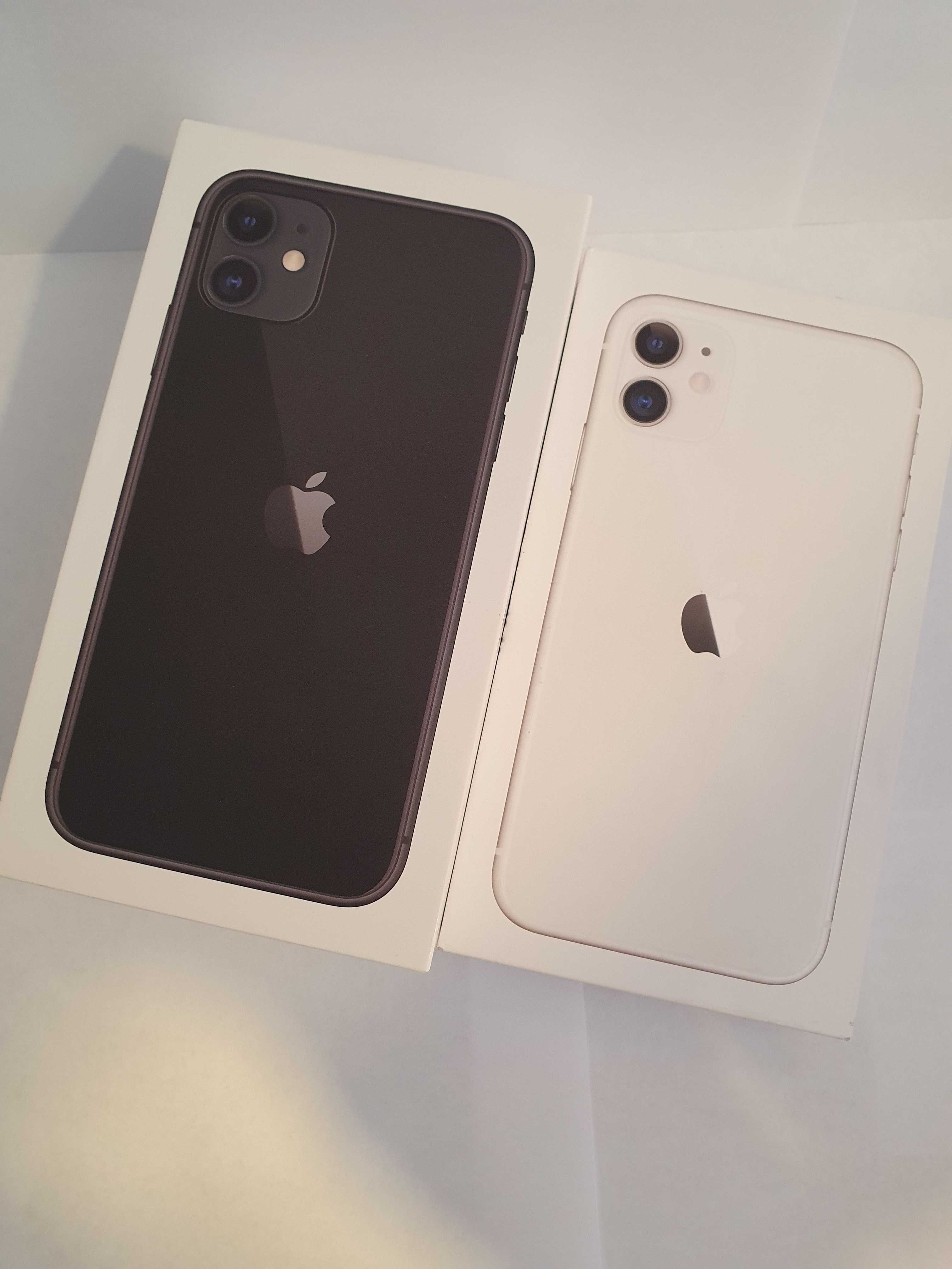 Iphone 11 64 czarny, biały