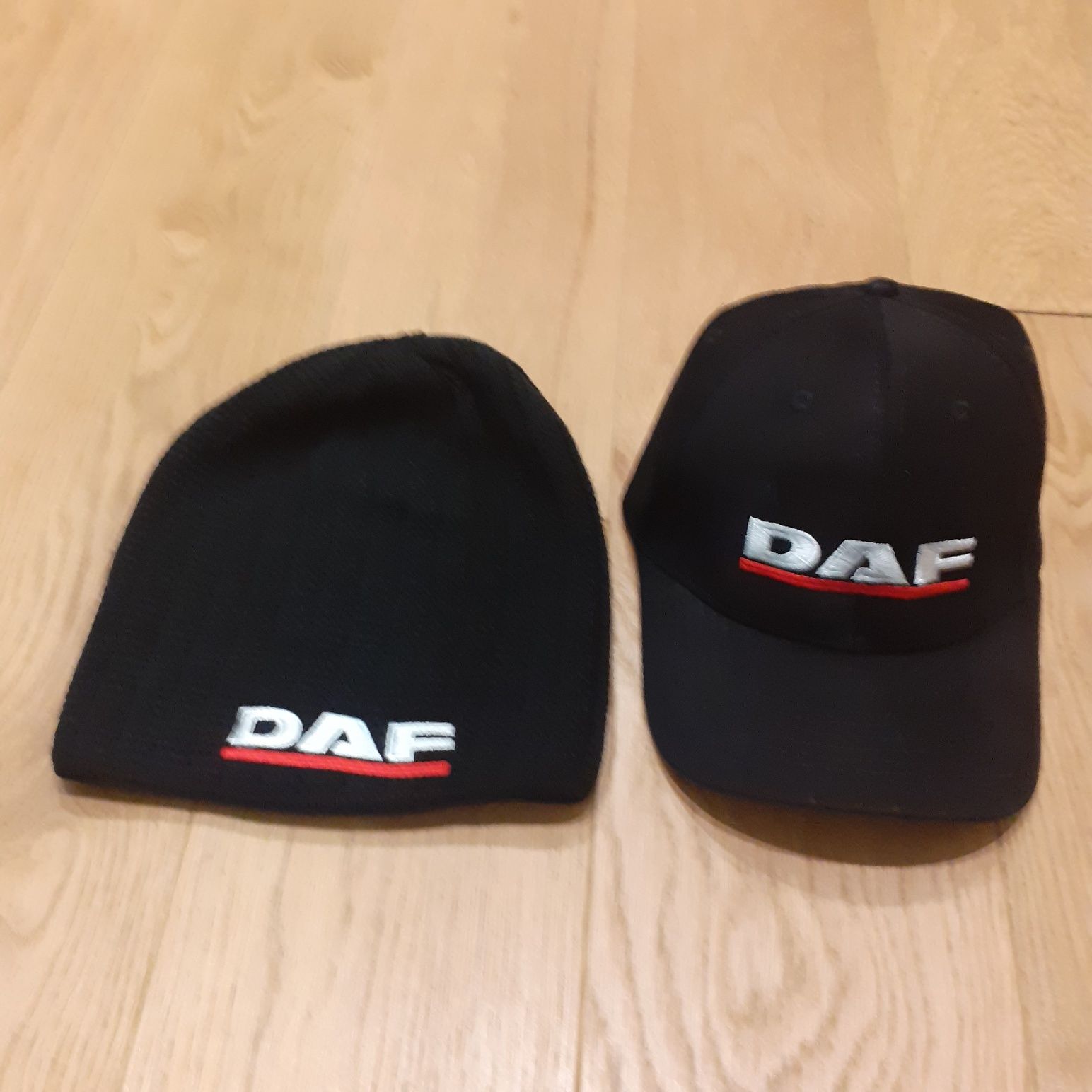 Dwie czapki Daf nowe