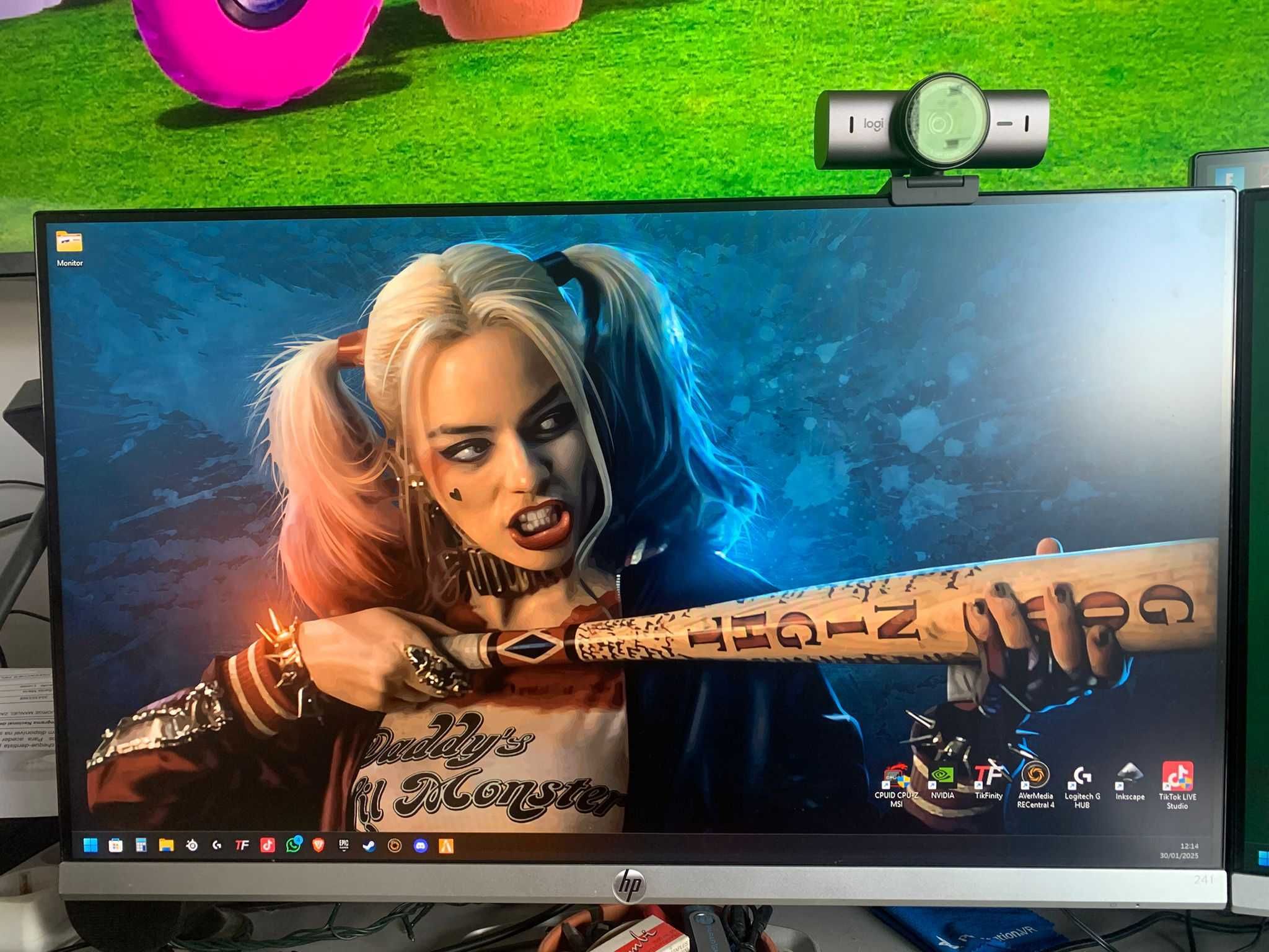 2x Monitores HP 24f 23.8” IPS – Setup Dual ou Ecrã Surround
