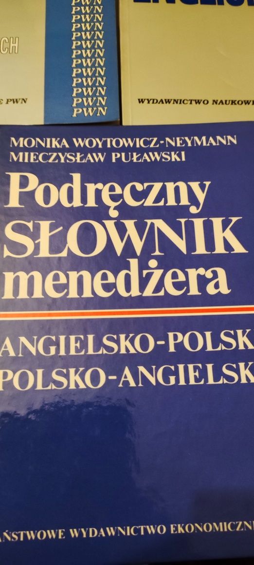 Podręczne słowniki języka angielskiego