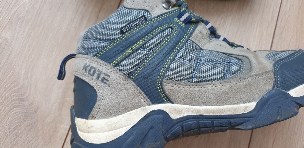 Buty zimowe chłopięce 36, trekingowe kote, wodoodporne