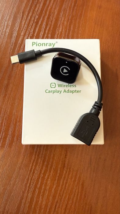 Бездротовий адаптер Carplay 2 в 1 для iPhone