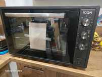 ICQN mini piekarnik 60l XXL 1800w