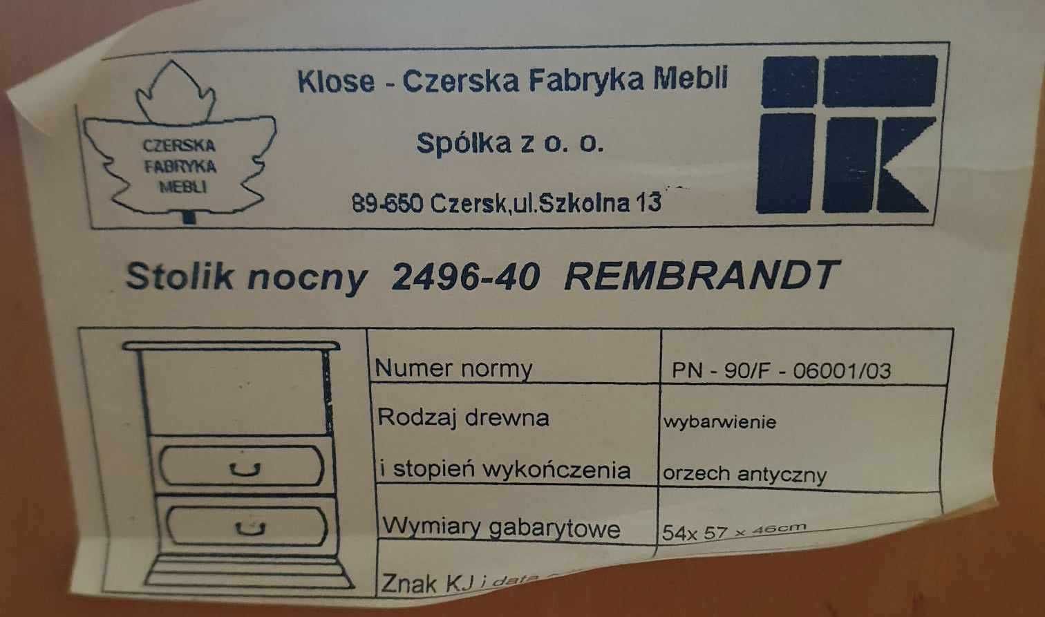 Szafka nocna firmy KLOSE