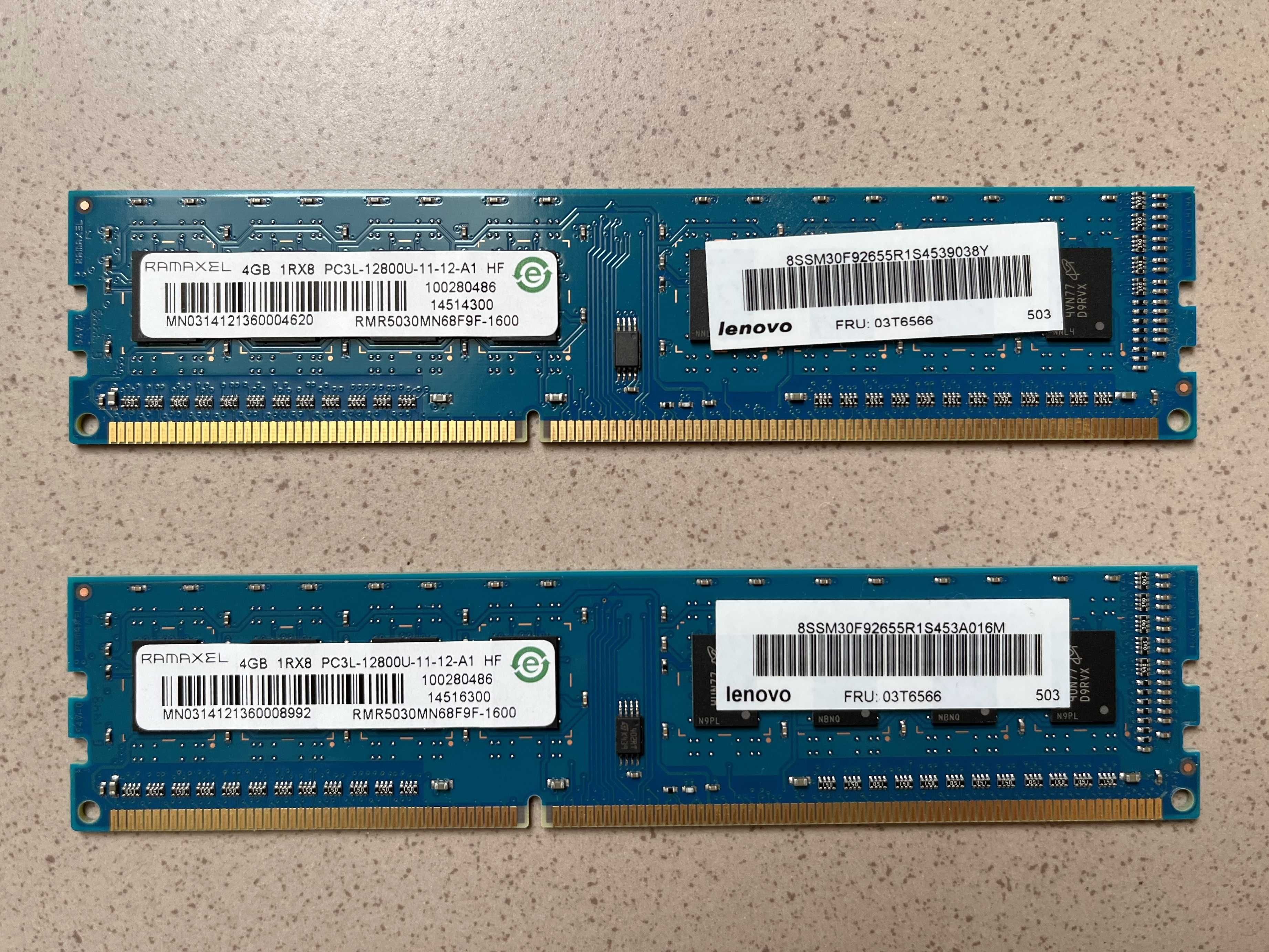 Pamięć RAM 8 GB (2x4GB) DDR3 Ramaxel