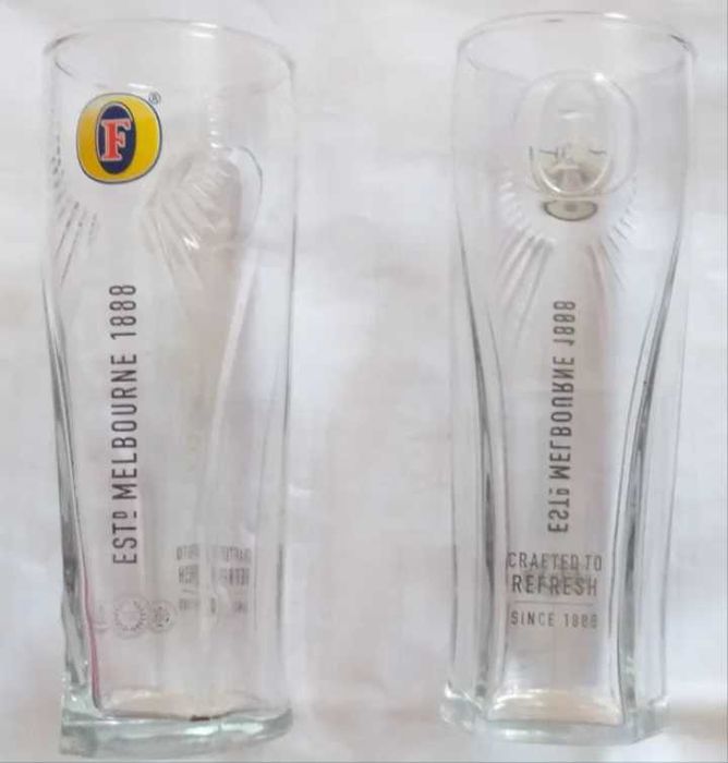 Австралийский стакан Foster Melbourne 340мл, немецкий Holsten 250 и др