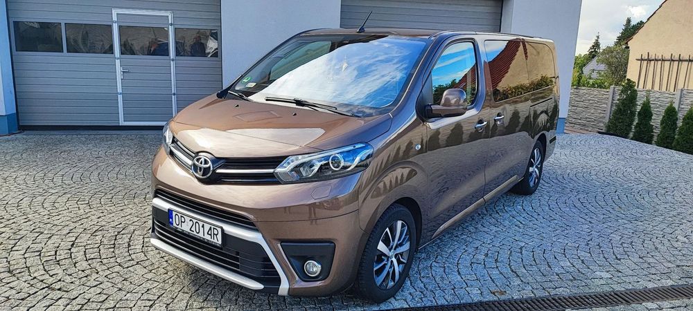 Toyota Proace Verso Pierwszy właściciel salon polska bezwypadkowy Long automat VAT23%