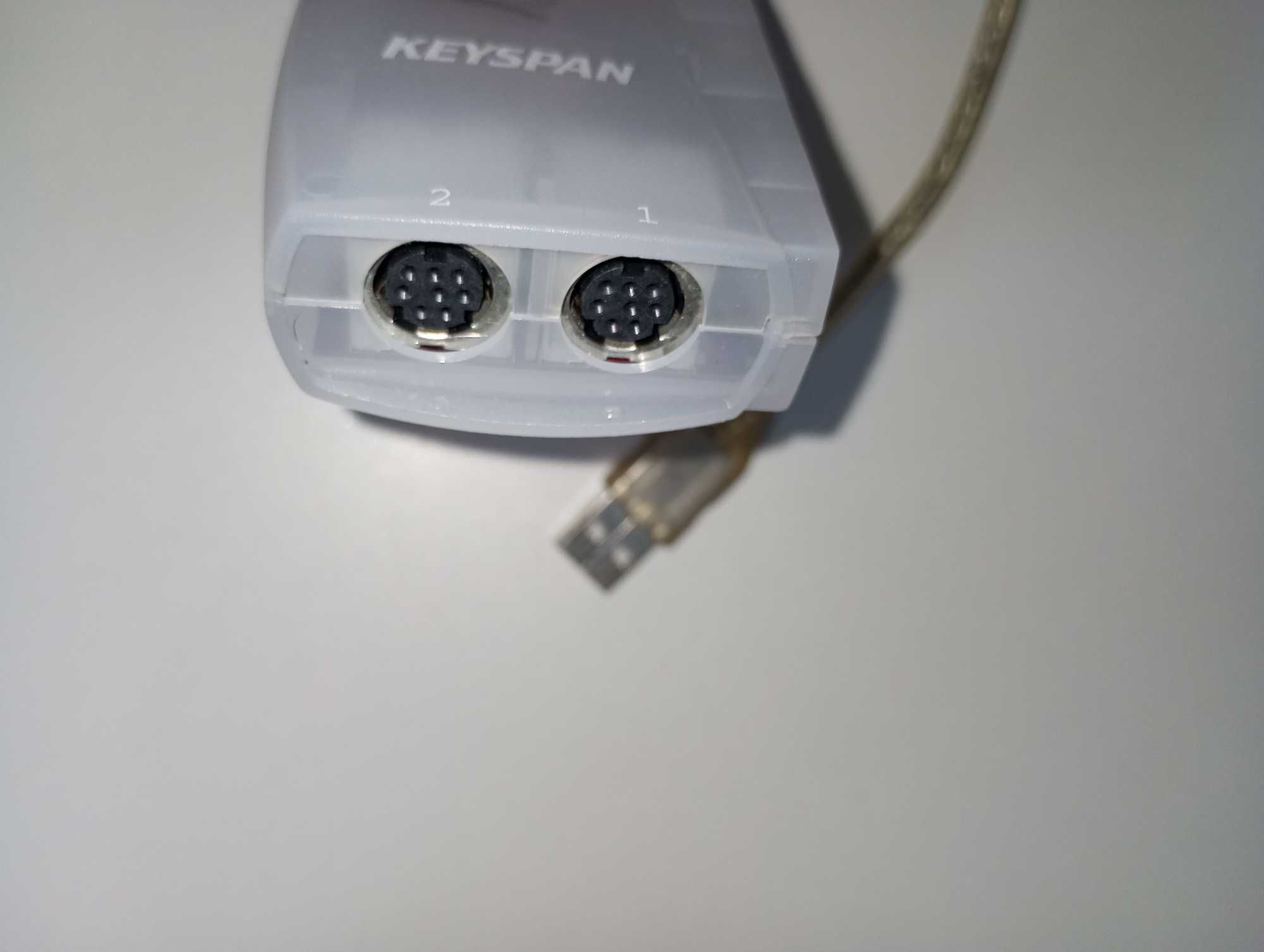 Keyspan USA-28X Twin Serial Adapter for Mac - USB to Mini-DIN 8