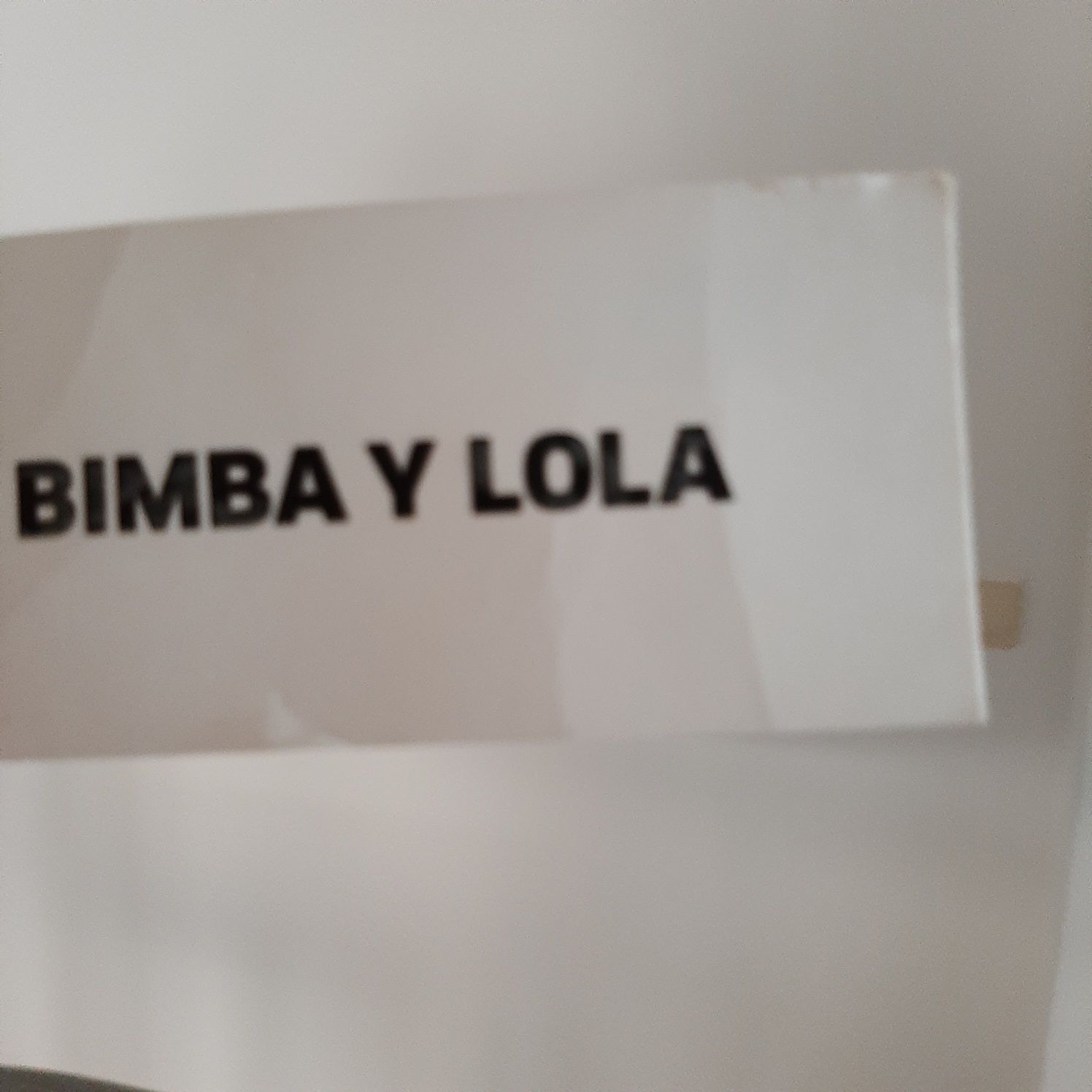 Venda bolsa marca BIMBA E LOLA, ORIGINAL em pele.