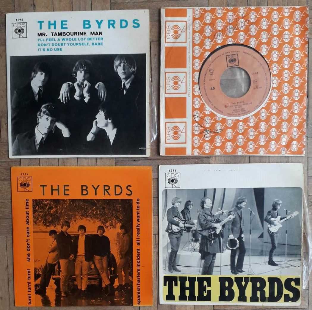 Singles Vinil The Byrds - Vários VG+