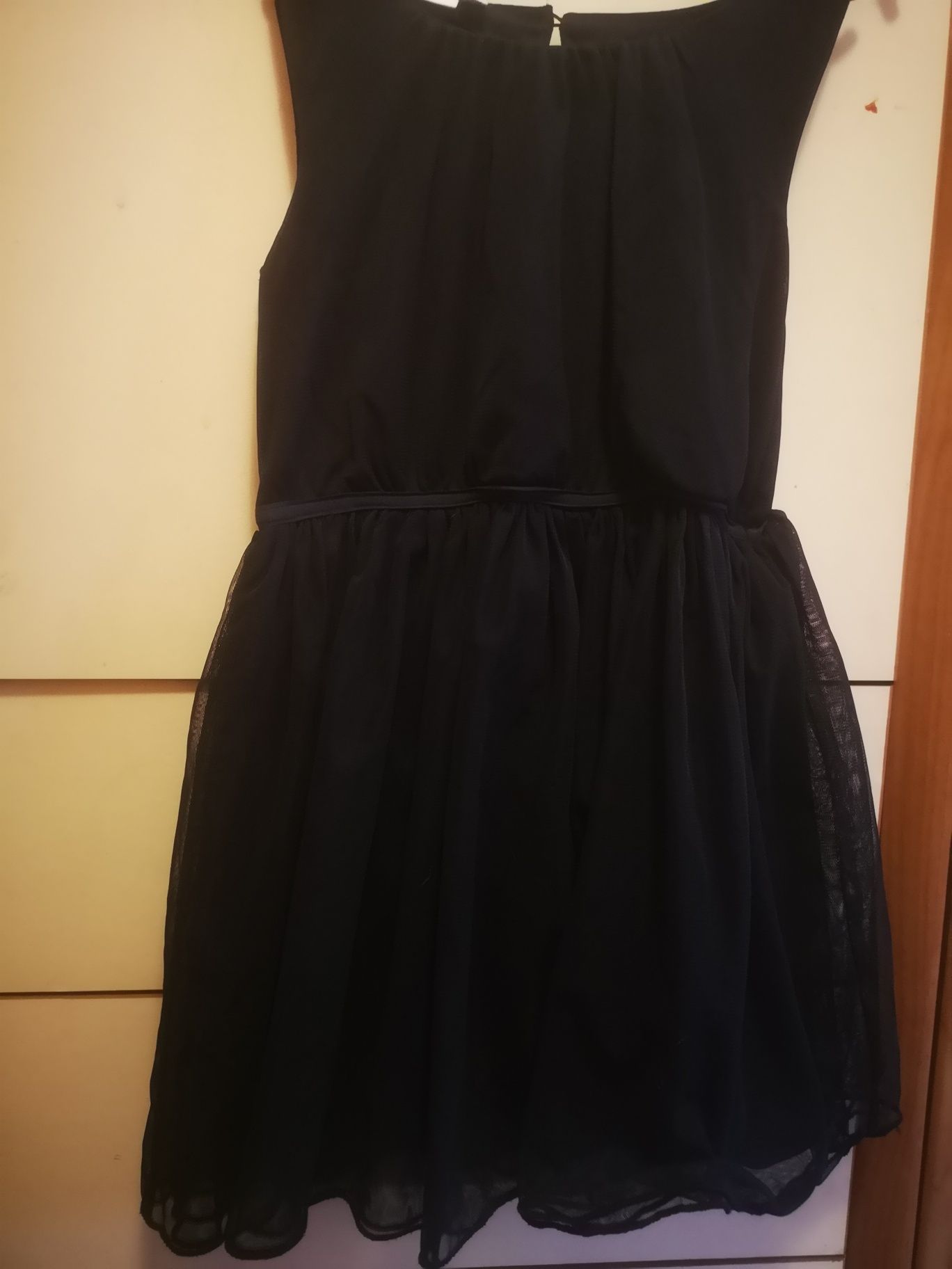 Granatowa sukienka 122