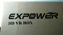 Okulary 3D VR Expower google