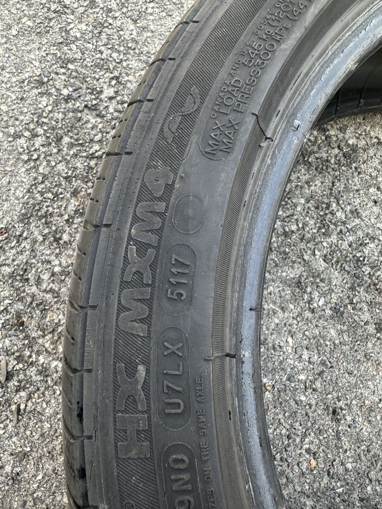Продам пару 215 45 17 Michelin всесезонка