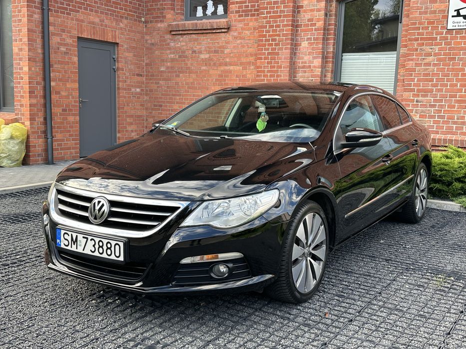 Volkswagen Passat CC 2.0TDi 140km, Czarny, Android, Alufelgi 18"