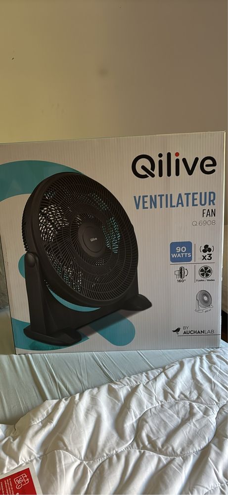 Ventoinha de Chão Qlive