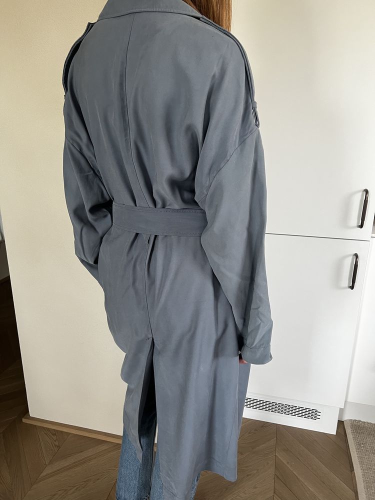 Płaszcz trencz oversize H&M