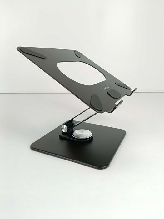 BESIGN Regulowany uchwyt z obrotową podstawą do laptopa