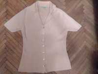 модная Винтажная  блуза рубашка кофта футболка поло s-m,36,44