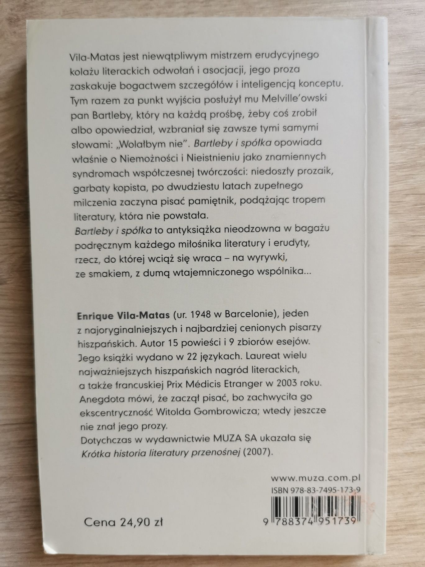 Enrique Vila-Matas - Bartleby i spółka