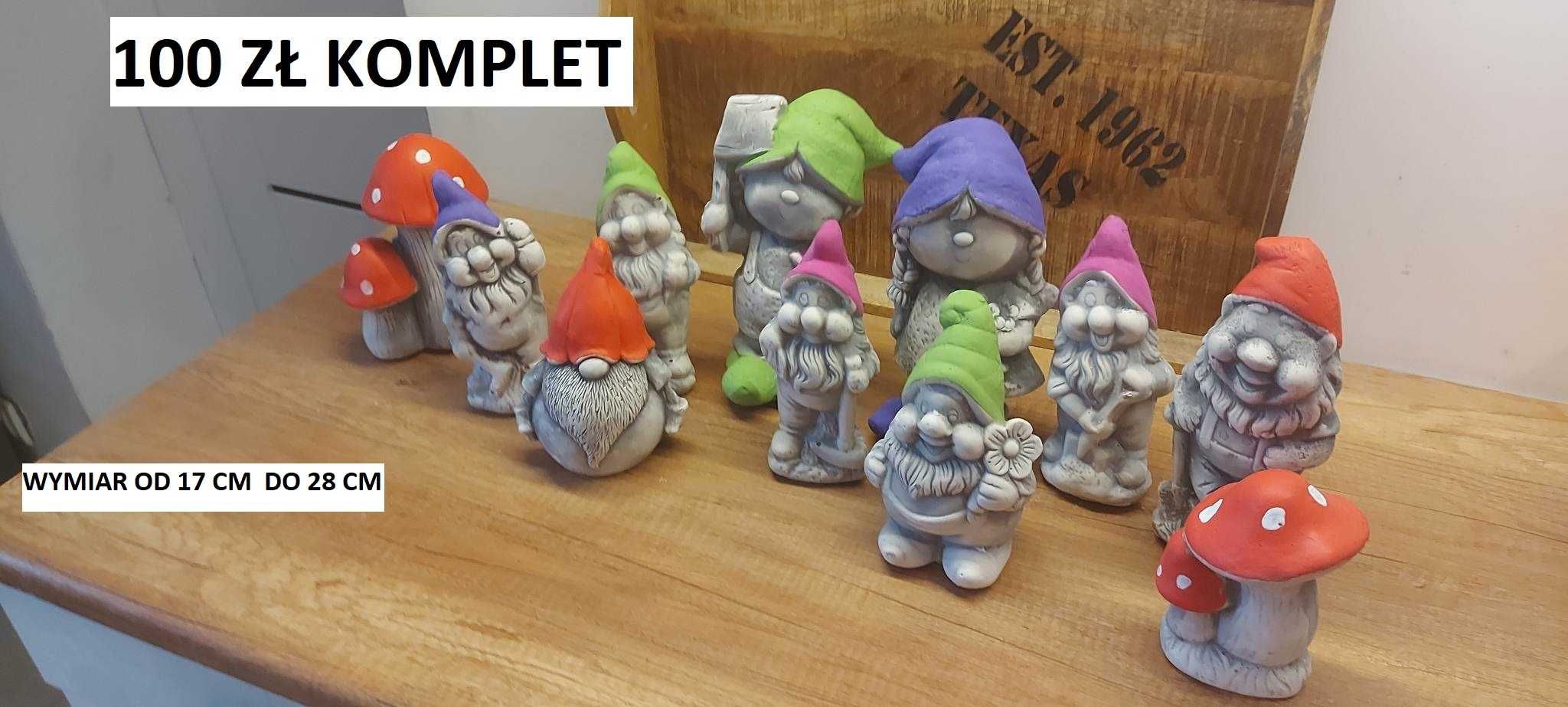 dziecko dla dzieci figurki Mega komplet skrzatów 8 sztuk