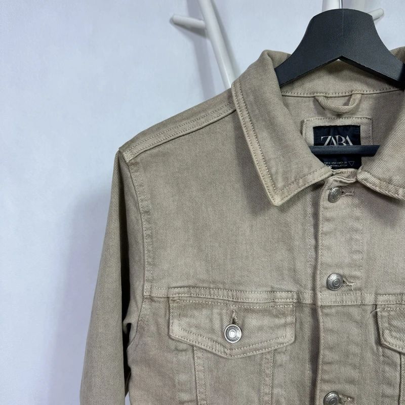 Kurtka jeansowa bez kaptura katana  Zara