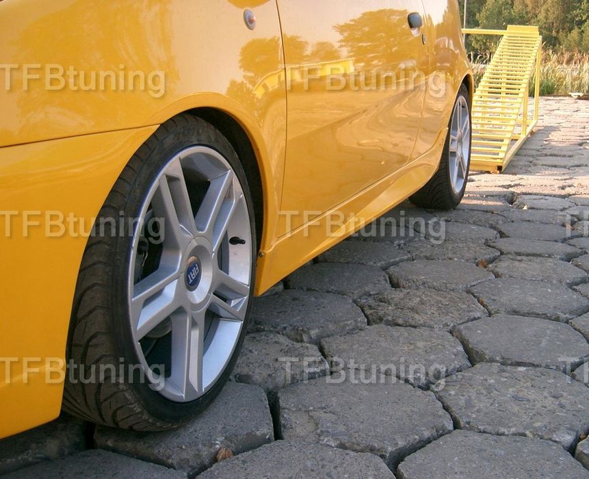 spoilery progowe progi fiat punto 2 ii tfb tuning