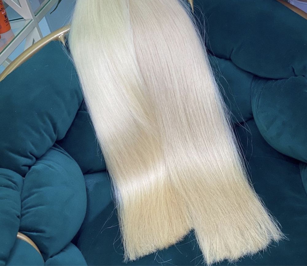 Волос для наращивания блонд наличие наложенный