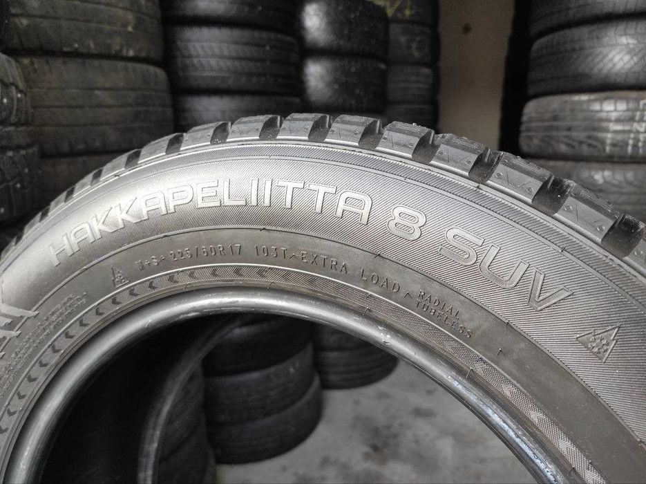 Nokian Hakkapeliitta 8 SUV 225/60r17 4шт, ЗИМА Привезены из Финляндии