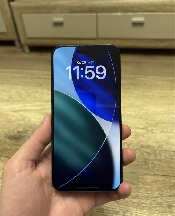 Айфон IPhone 15 Pro Max 256 Black Titanium, ИДЕАЛ, АКБ 100%!