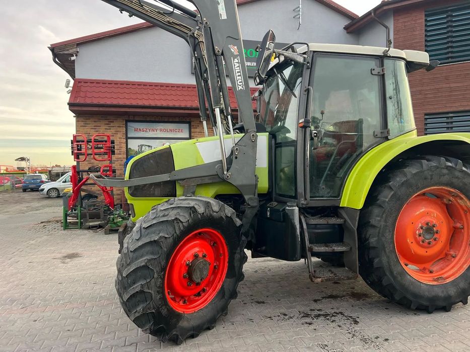 Claas 566  RZ ATZ 556John Deere  CLAAS ARES 556 RZ + TUR MX 120 CASE Maxxum