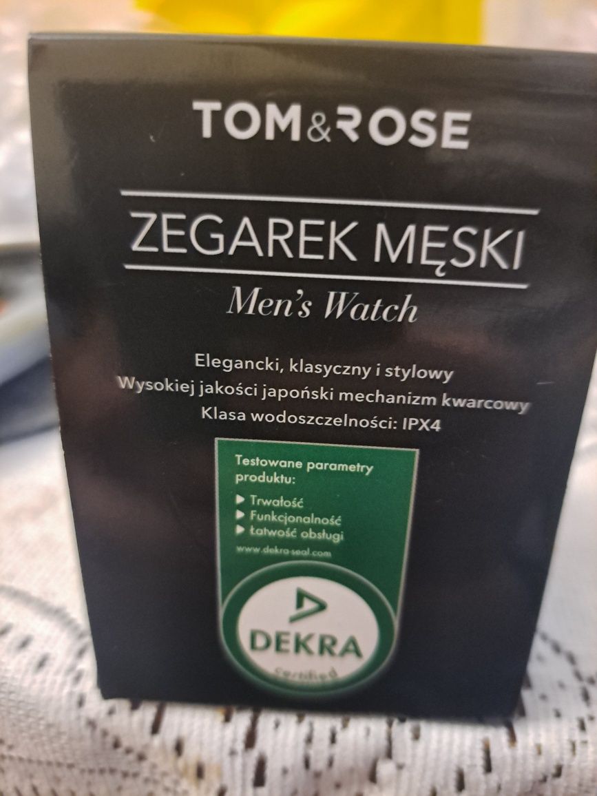 zegarek na rękę kwarcowy