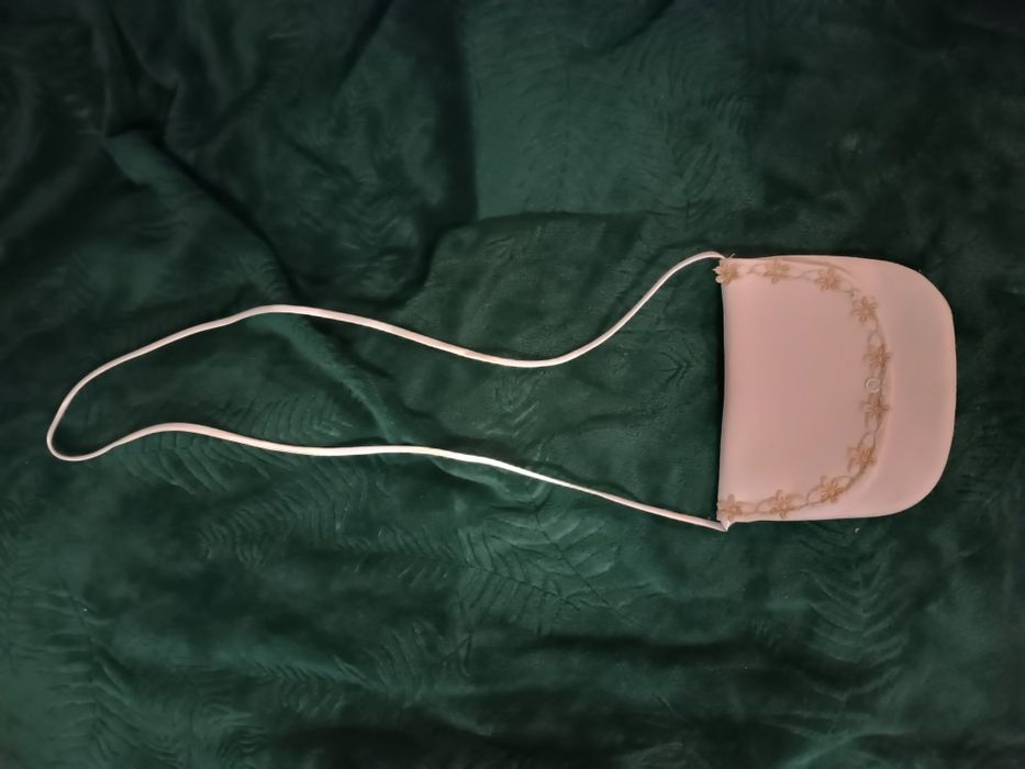 Alba komunijna z bolerkiem i torebką