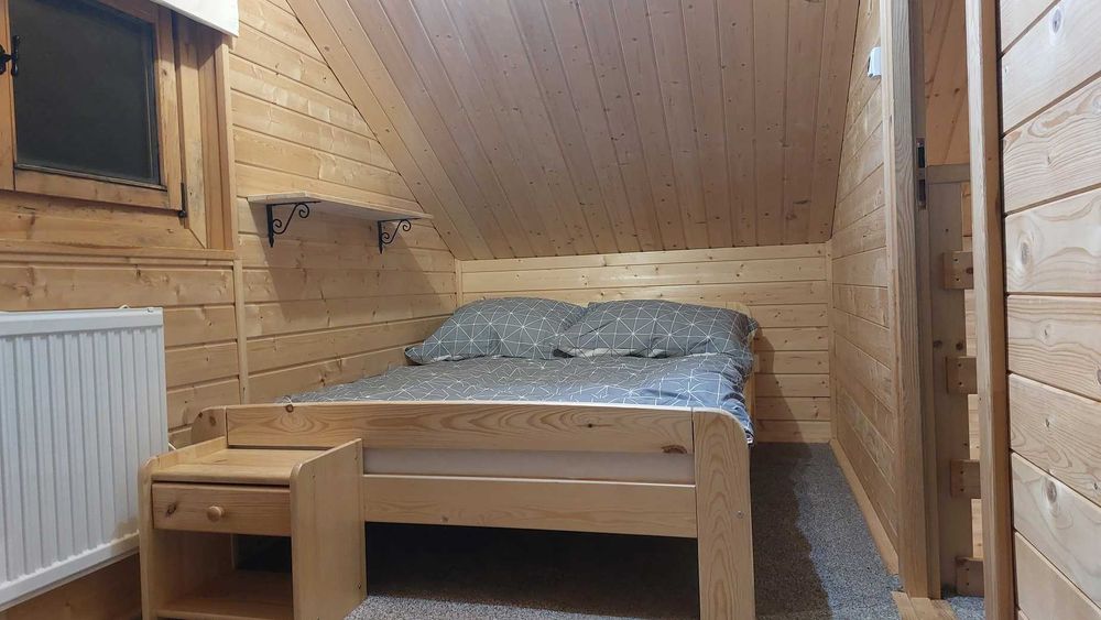 Domek drewniany całoroczny Chycina, lubuskie, super klimat!