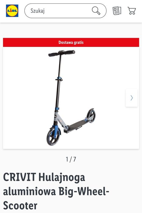 Hulajnoga CRIVIT
