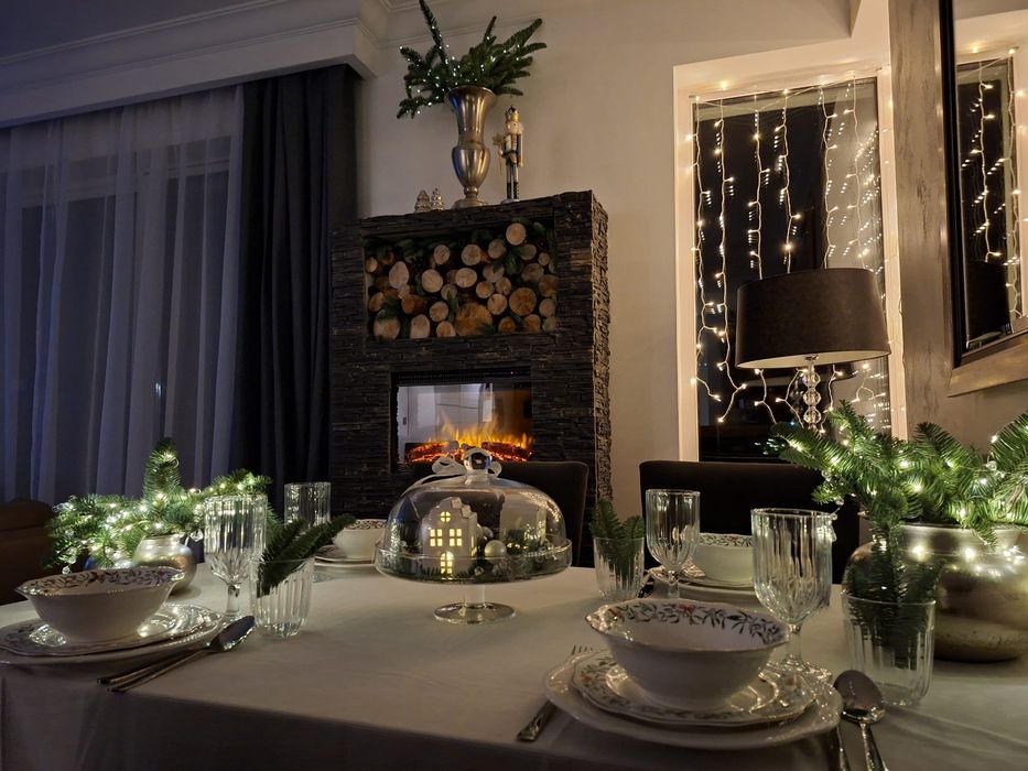 Villa przy Lesie 50 m od Morza w Rogowie, Boże Narodzenie,