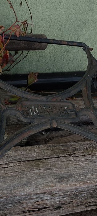 Nogi podstawa żeliwna do maszyny Singer + blat z kamienia naturalnego