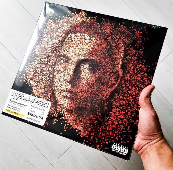 2LP платівки  Eminem - Relapse. Explicit