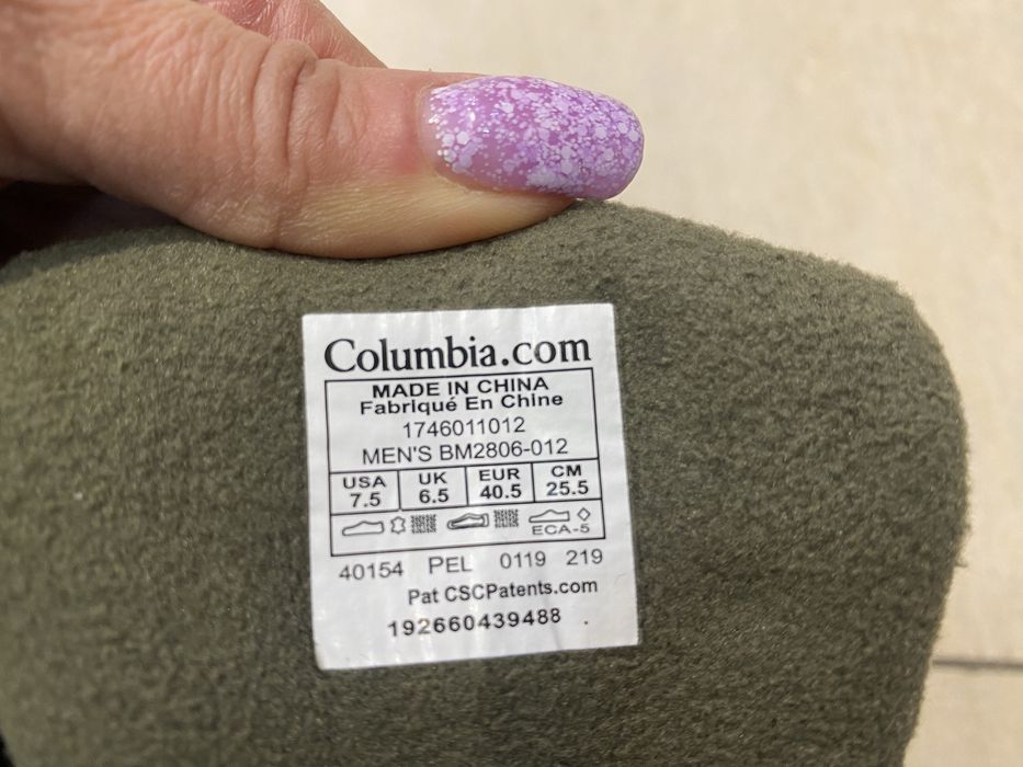 Черевики чоловічі Columbia FAIRBANKS OMNI-HEAT