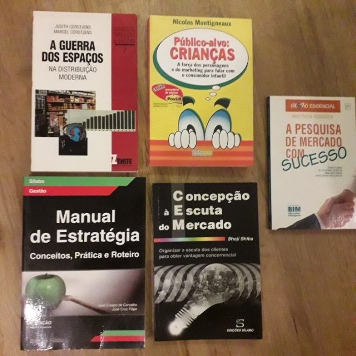 Livros de Marketing - Como novos - NOVOS PREÇOS