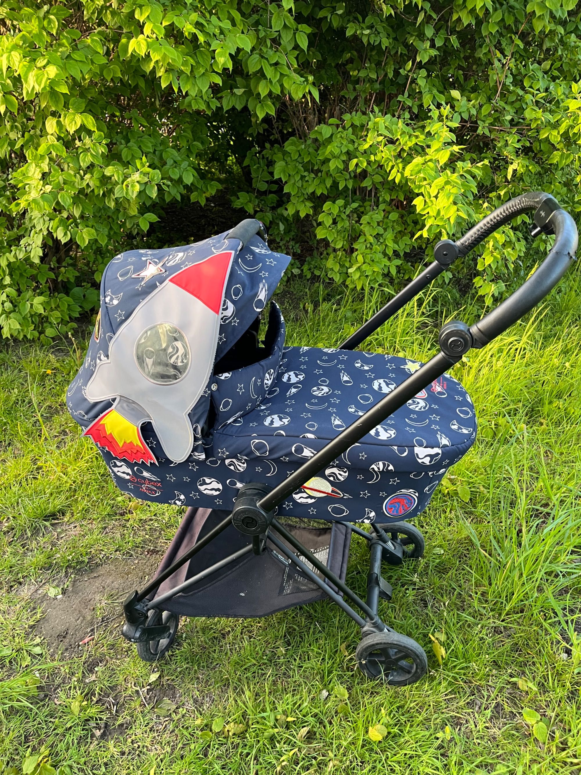 Cybex Mios Space Rocket by Anna K Gondola + spacerówka