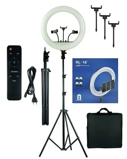 Лампа кольцевая РЛ 18, лампа кільцева , кільцева лампа 45 см