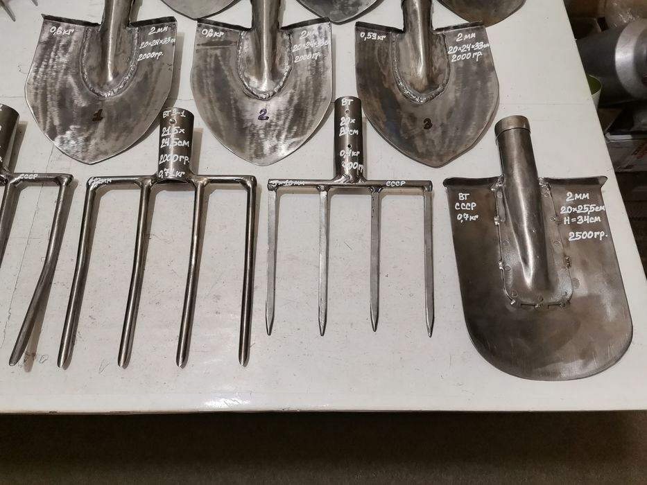 Титановая Лопата Вилы Копальные Грабли СССР Редкие!