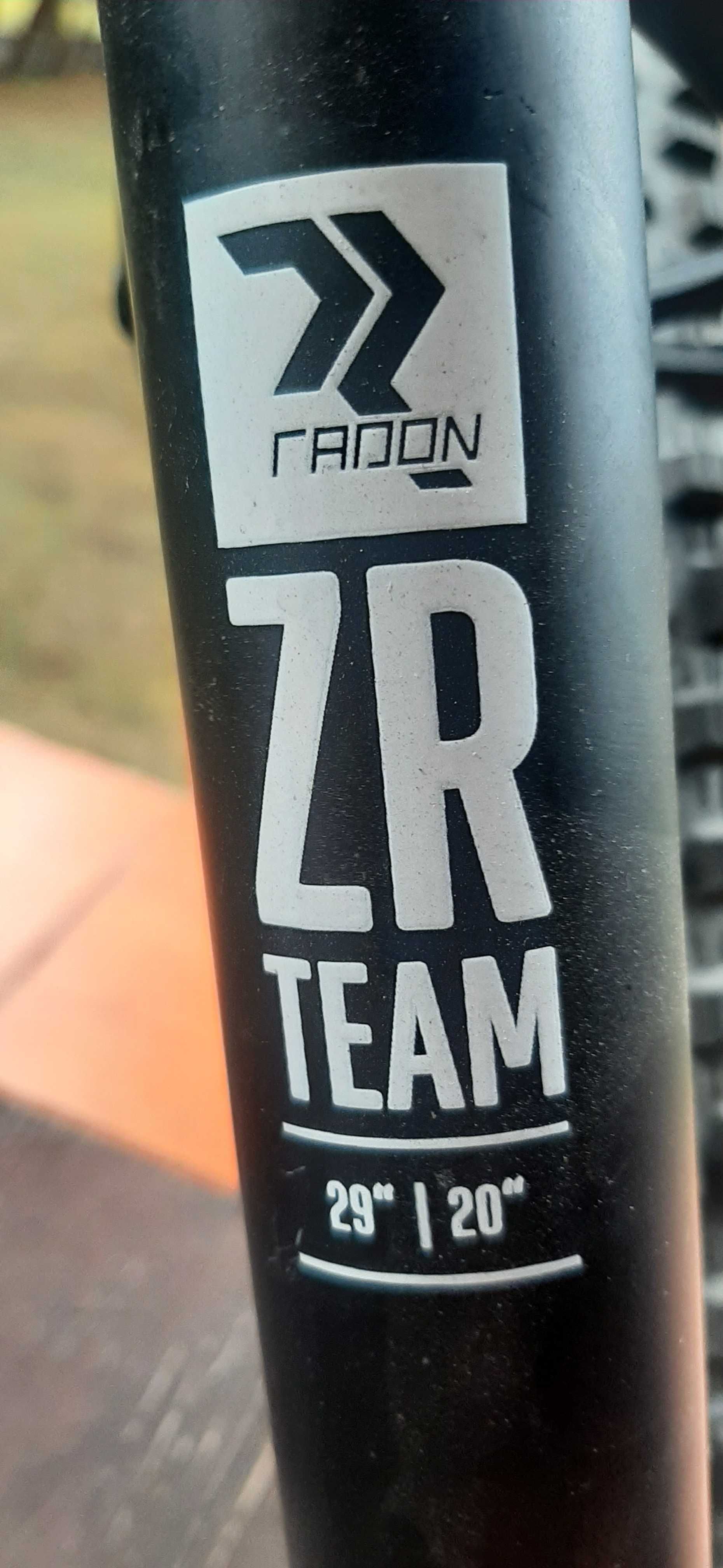 Rower MTB RADON ZR TEAM 29" (L) SRAM NX Rockshox AIR Hydraulika Tarcze