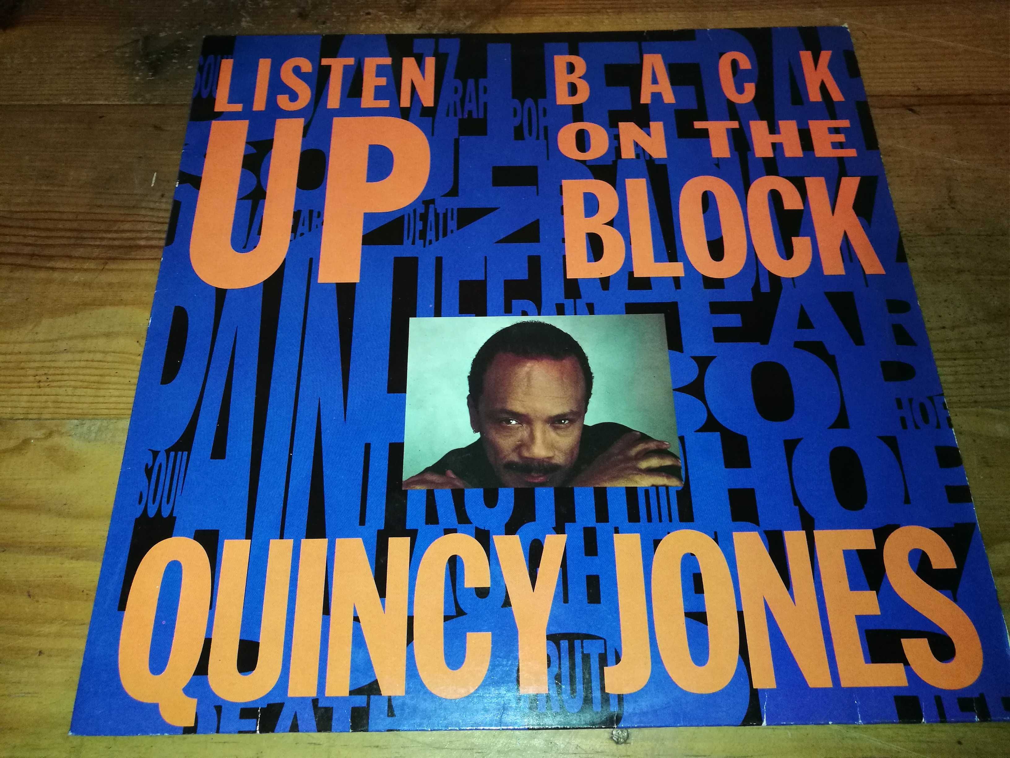 QUINCY   JONES (FUNK-SOUL) - Listen Up /   Back On The Block MAXI