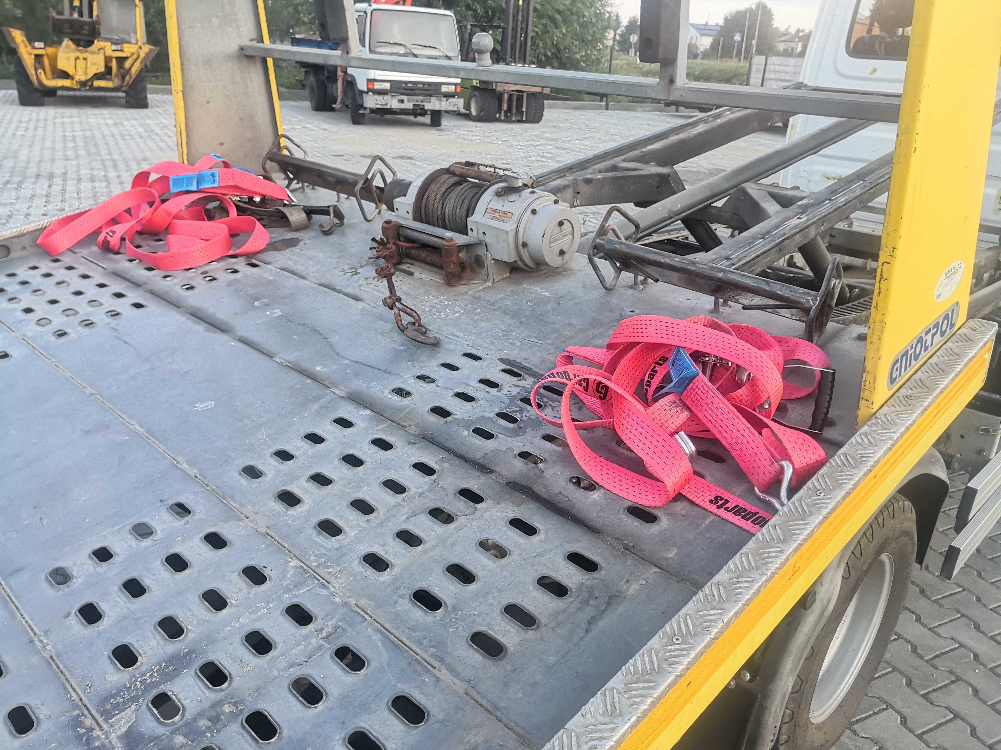 auto laweta PLATFORMA hydr RENAULT MASCOTT 150.65 pomoc drogowa