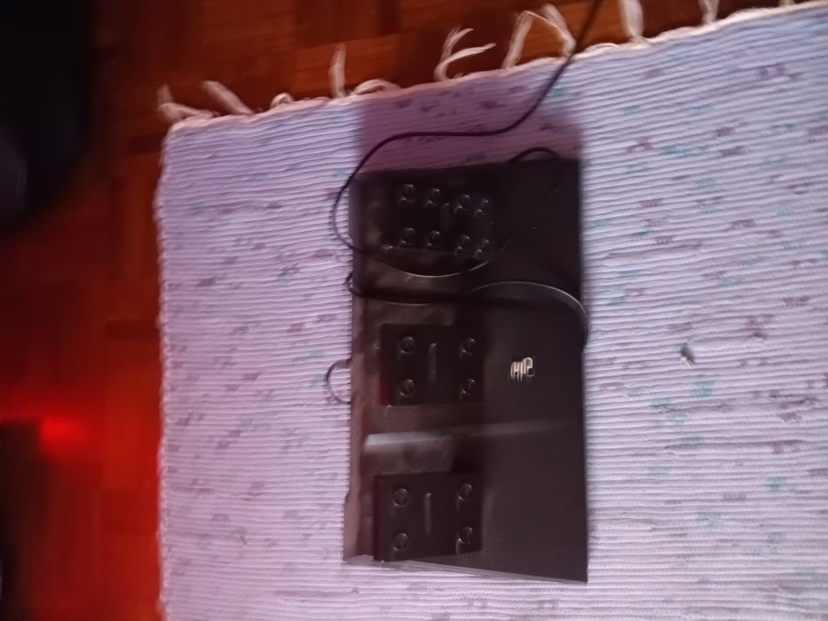 Volante superdrive ps4+pedais+marchas s/caixa