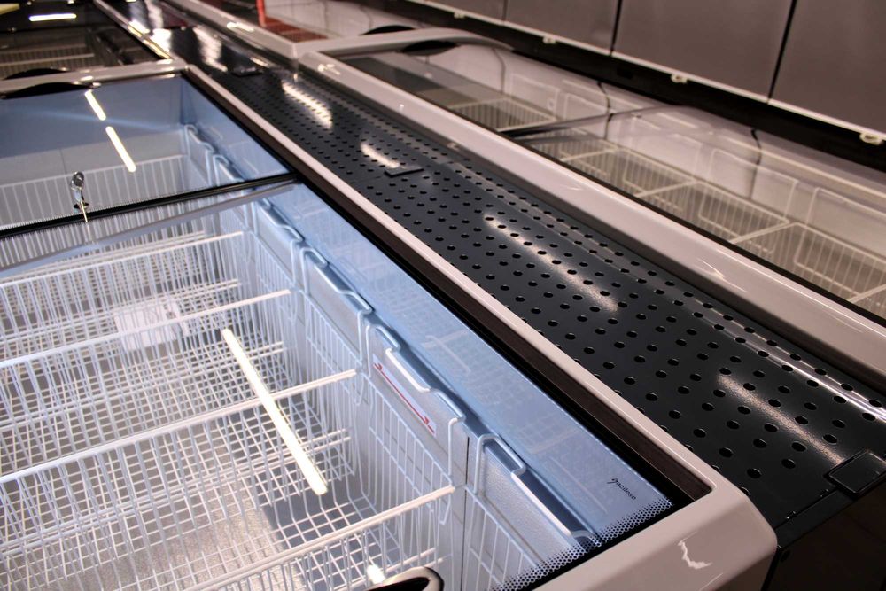 Морозильні ларі/холодильні вітрини/каси/стелажі та аксесуари в магазин