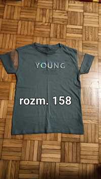 Koszulka t-shirt z napisem Young girl Reserved rozm 158