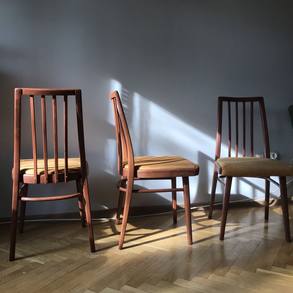 Krzesła Jitona Antonin Suman lata 60 vintage mid century modern